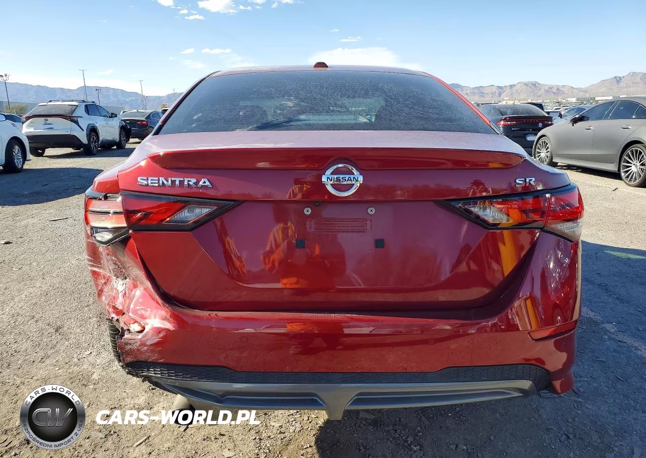 2022 Nissan Sentra Sr VIN:3N1AB8DV2NY230769 - 6