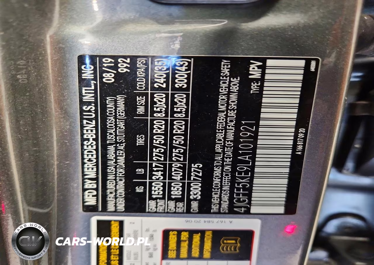 2020 Mercedes-Benz Gls 450 4Matic VIN:4JGFF5KE9LA101921 - 13