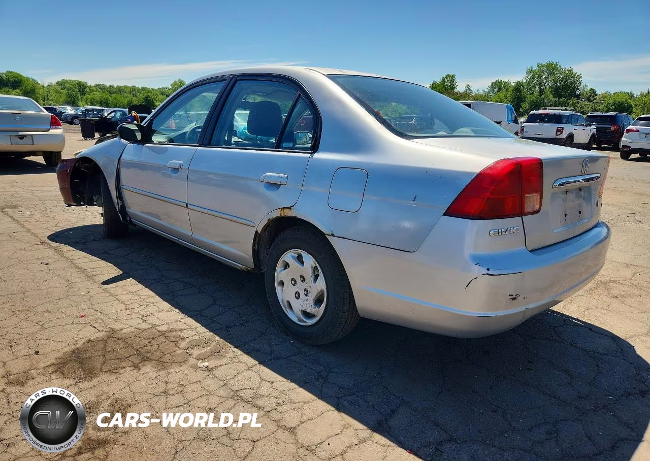 2002 Honda Civic Lx VIN:2HGES16572H610860 - 2