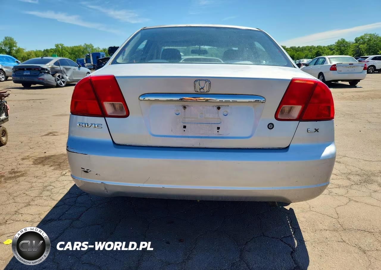2002 Honda Civic Lx VIN:2HGES16572H610860 - 6