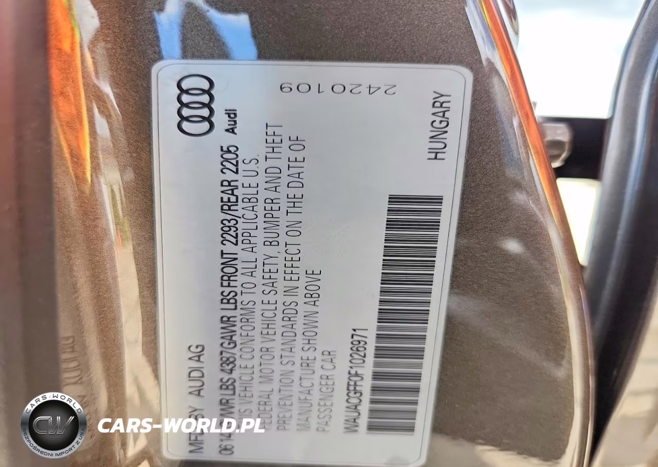 2015 Audi A3 Premium VIN:WAUACGFF0F1026971 - 12