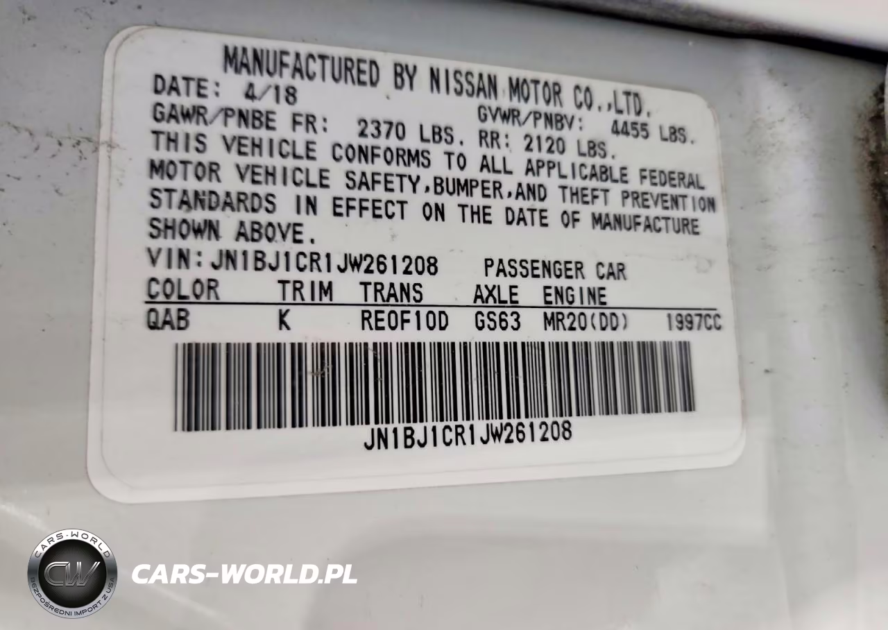 2018 Nissan Rogue Sport Sl VIN:JN1BJ1CR1JW261208 - 14