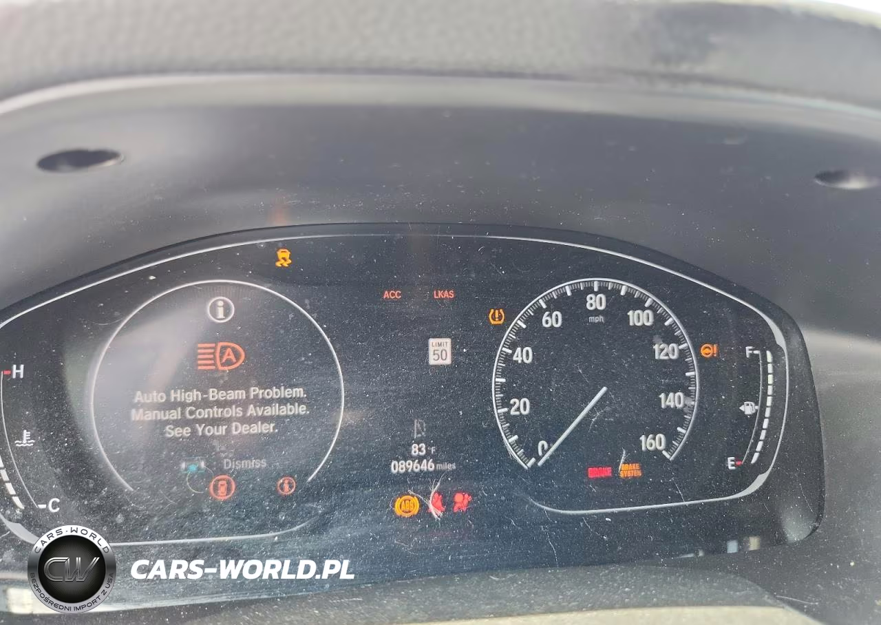 2019 Honda Accord Sport VIN:1HGCV1F34KA153744 - 9