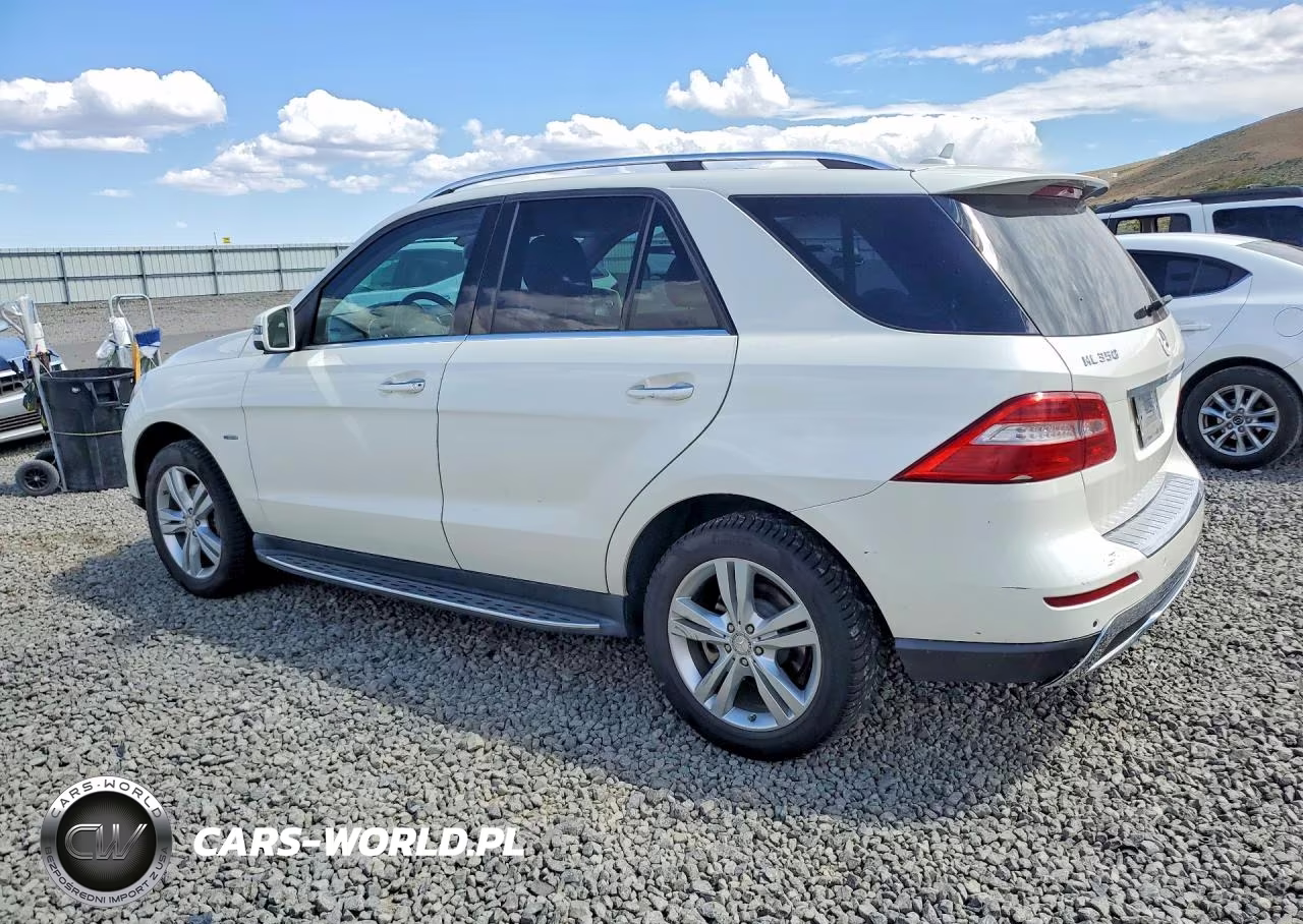 2012 Mercedes-Benz Ml 350 Bluetec VIN:4JGDA2EB0CA020750 - 2