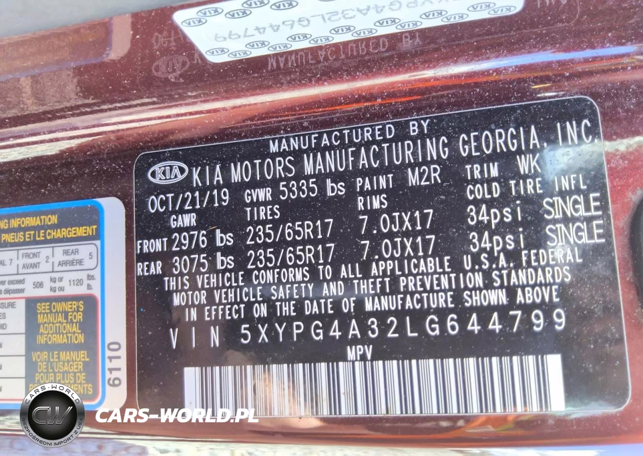2020 Kia Sorento Lx VIN:5XYPG4A32LG644799 - 13