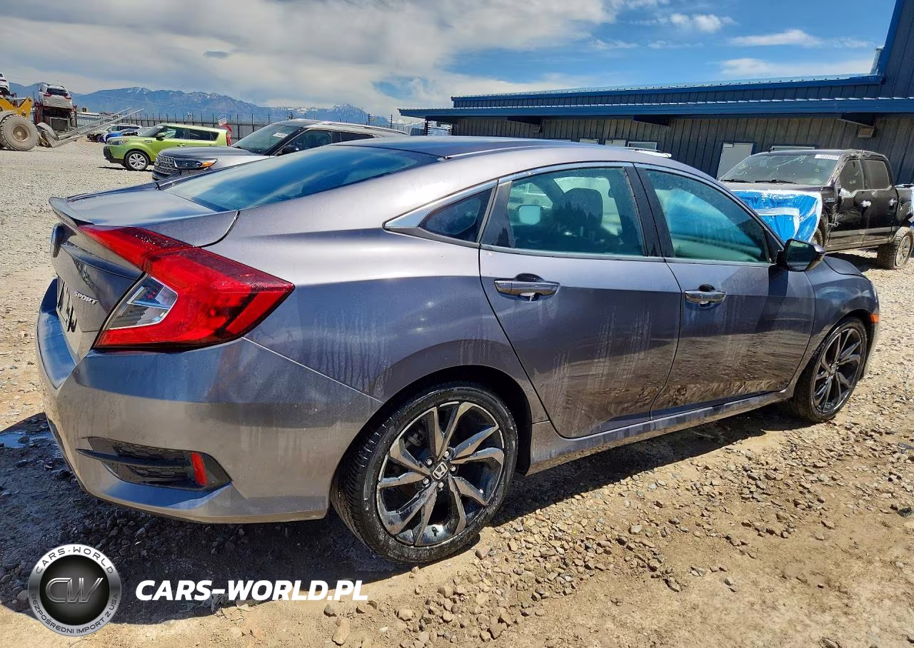 2019 Honda Civic Sport VIN:19XFC2F88KE043604 - 3