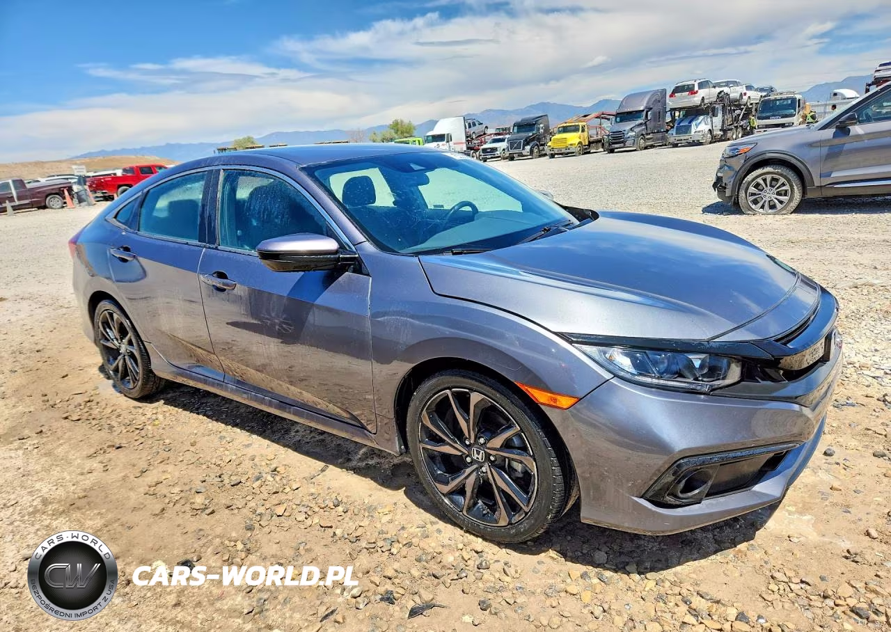 2019 Honda Civic Sport VIN:19XFC2F88KE043604 - 4