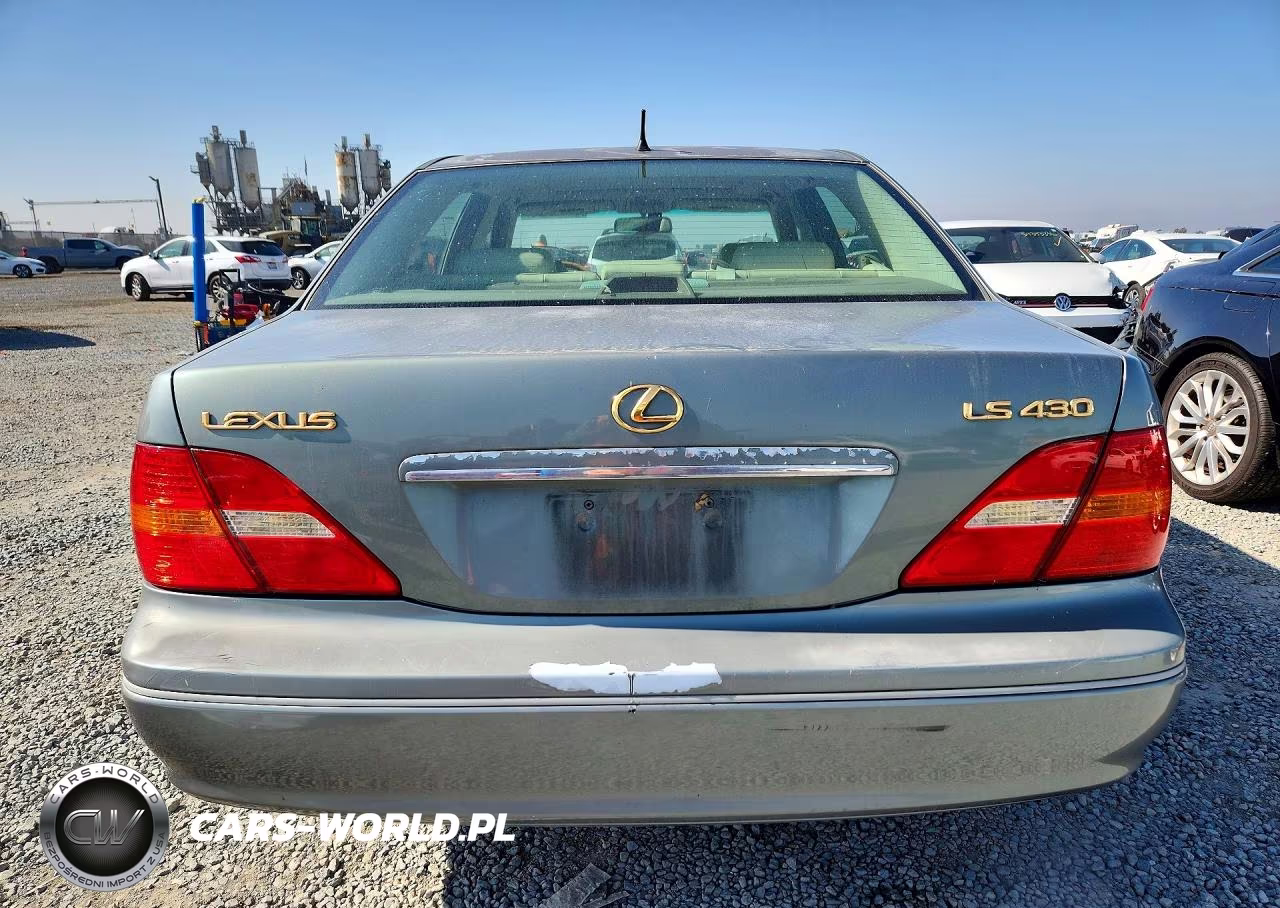 2002 Lexus Ls 430 VIN:JTHBN30F620083953 - 6