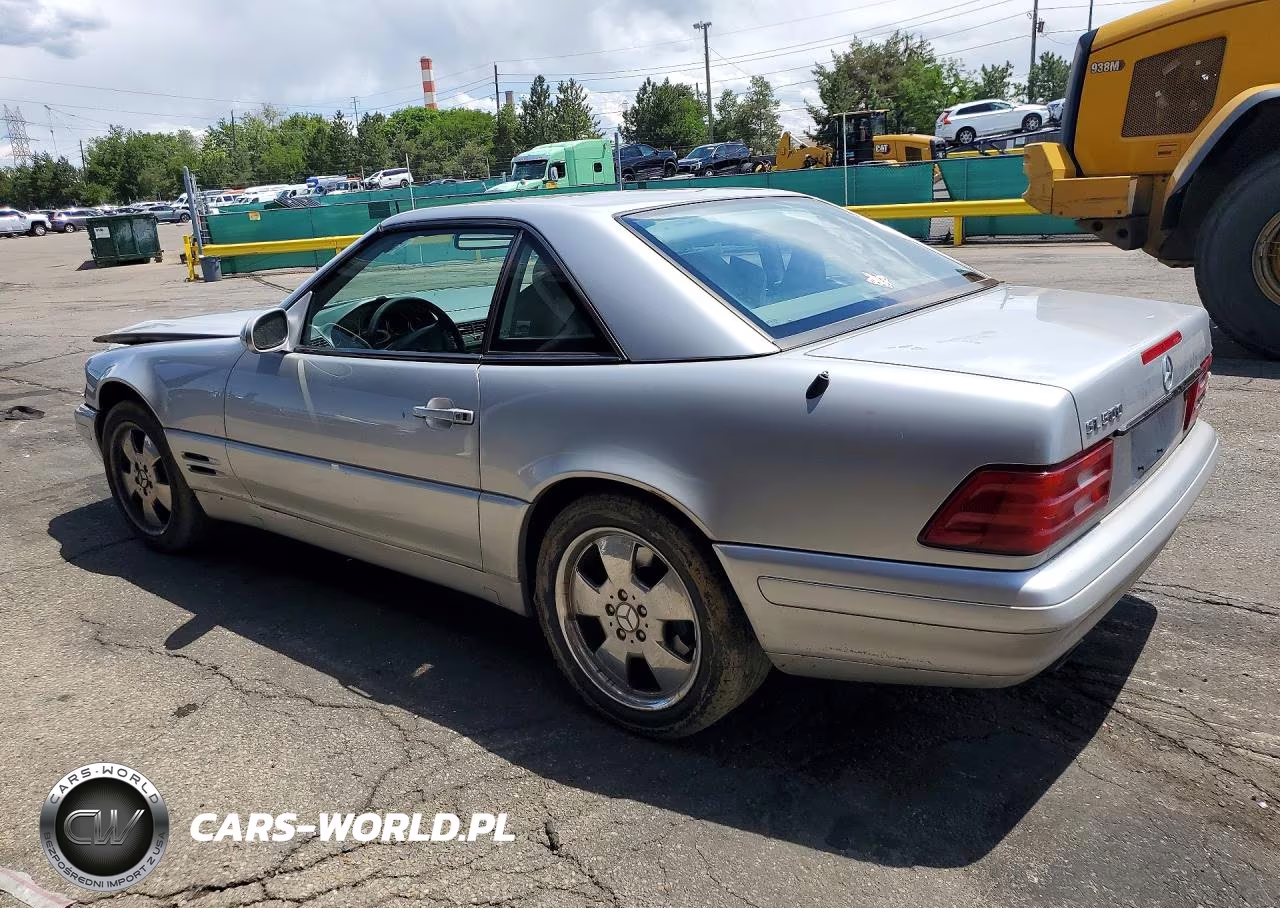 1999 Mercedes-Benz Sl 500 VIN:WDBFA68F1XF187113 - 2