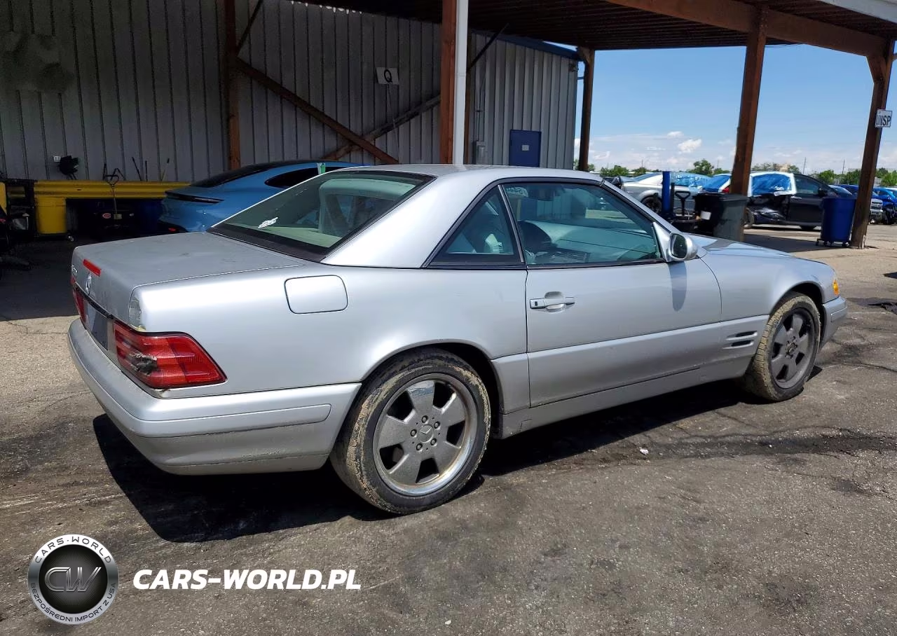 1999 Mercedes-Benz Sl 500 VIN:WDBFA68F1XF187113 - 3