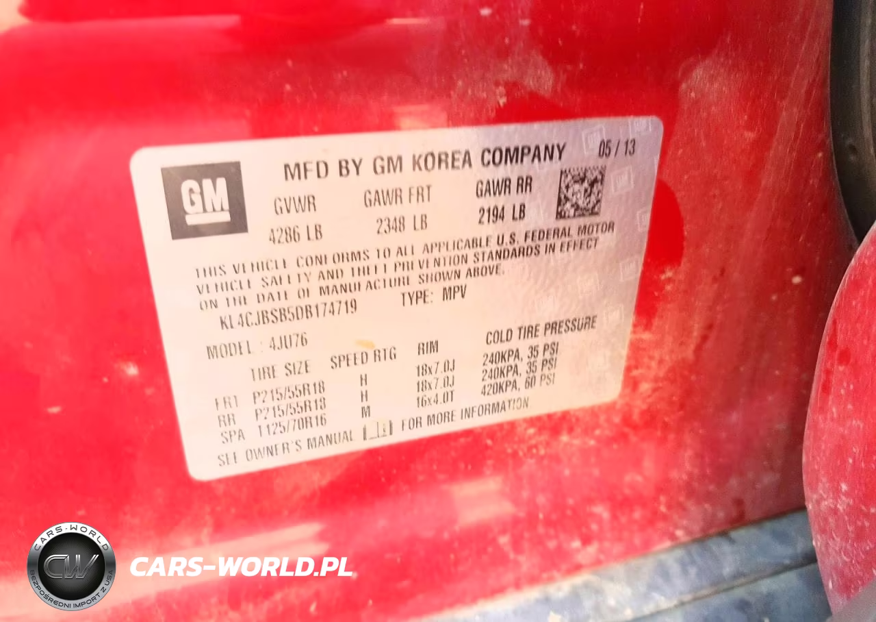 2013 Buick Encore Convenience VIN:KL4CJBSB5DB174719 - 12