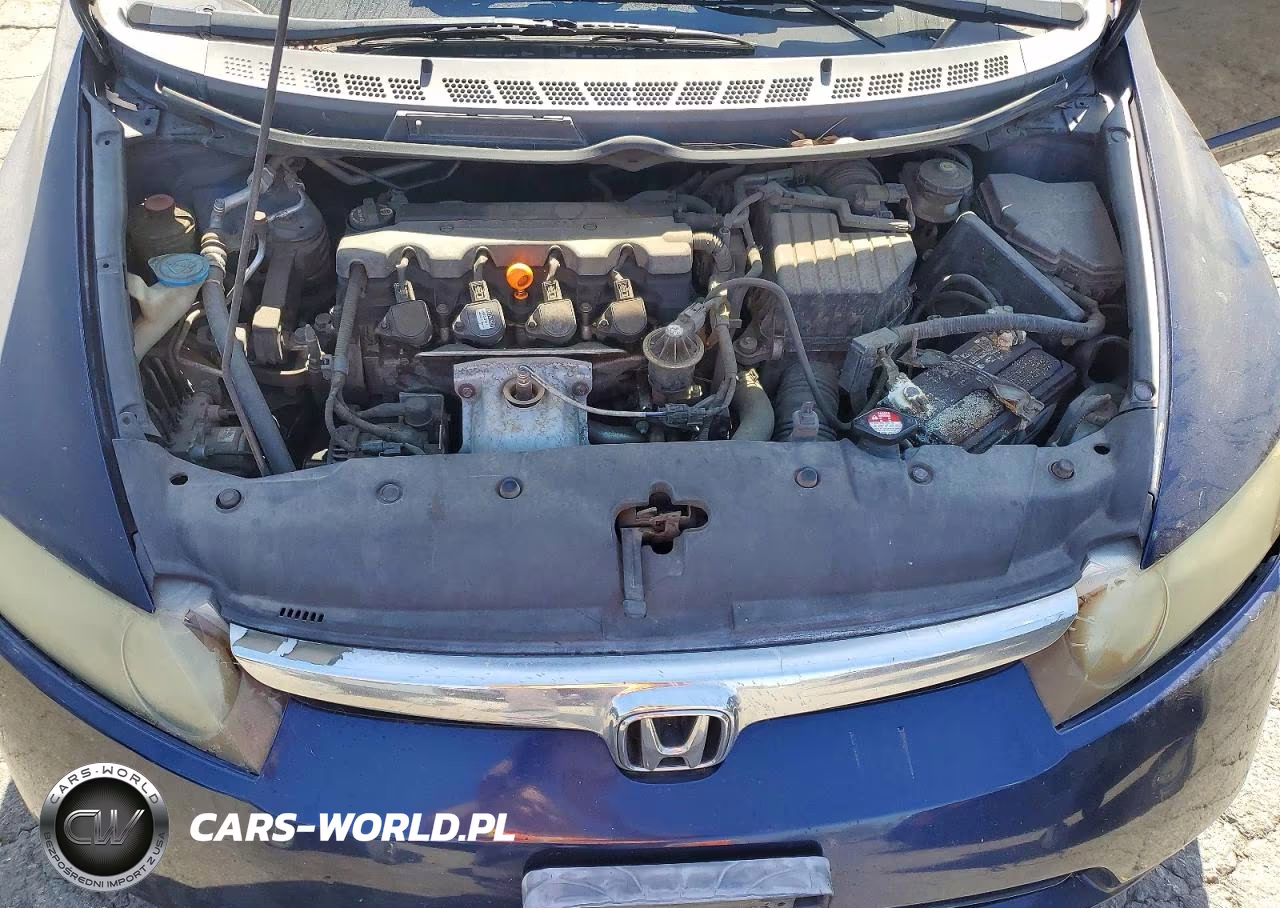 2008 Honda Civic Lx VIN:2HGFA165X8H533966 - 11
