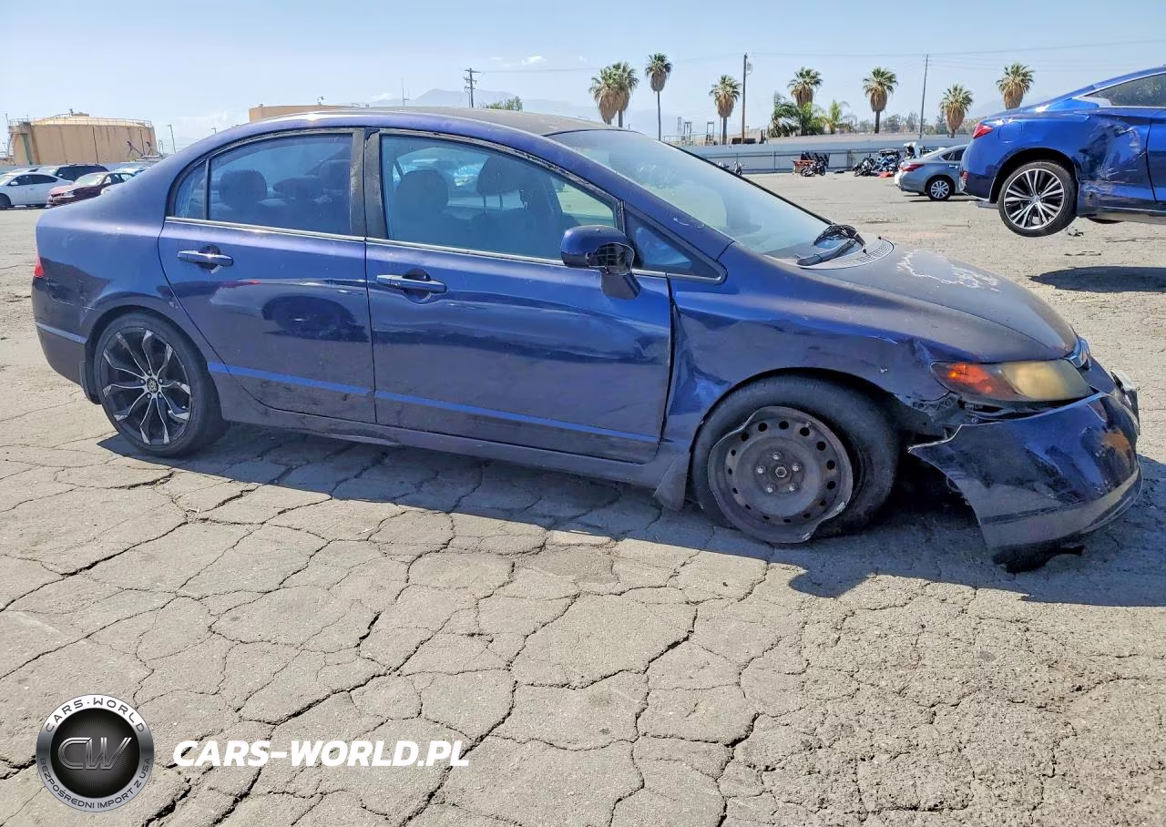 2008 Honda Civic Lx VIN:2HGFA165X8H533966 - 4