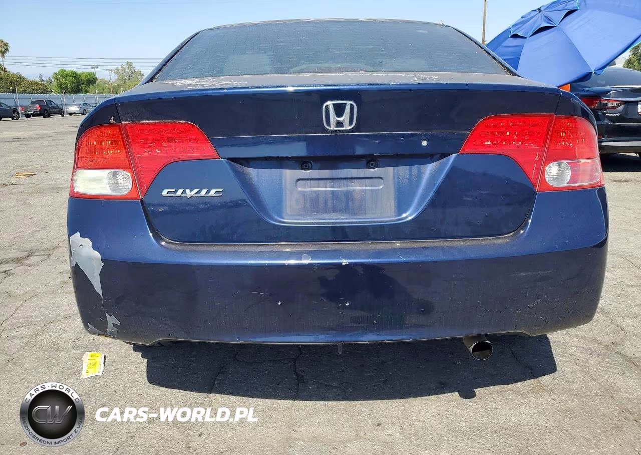 2008 Honda Civic Lx VIN:2HGFA165X8H533966 - 6