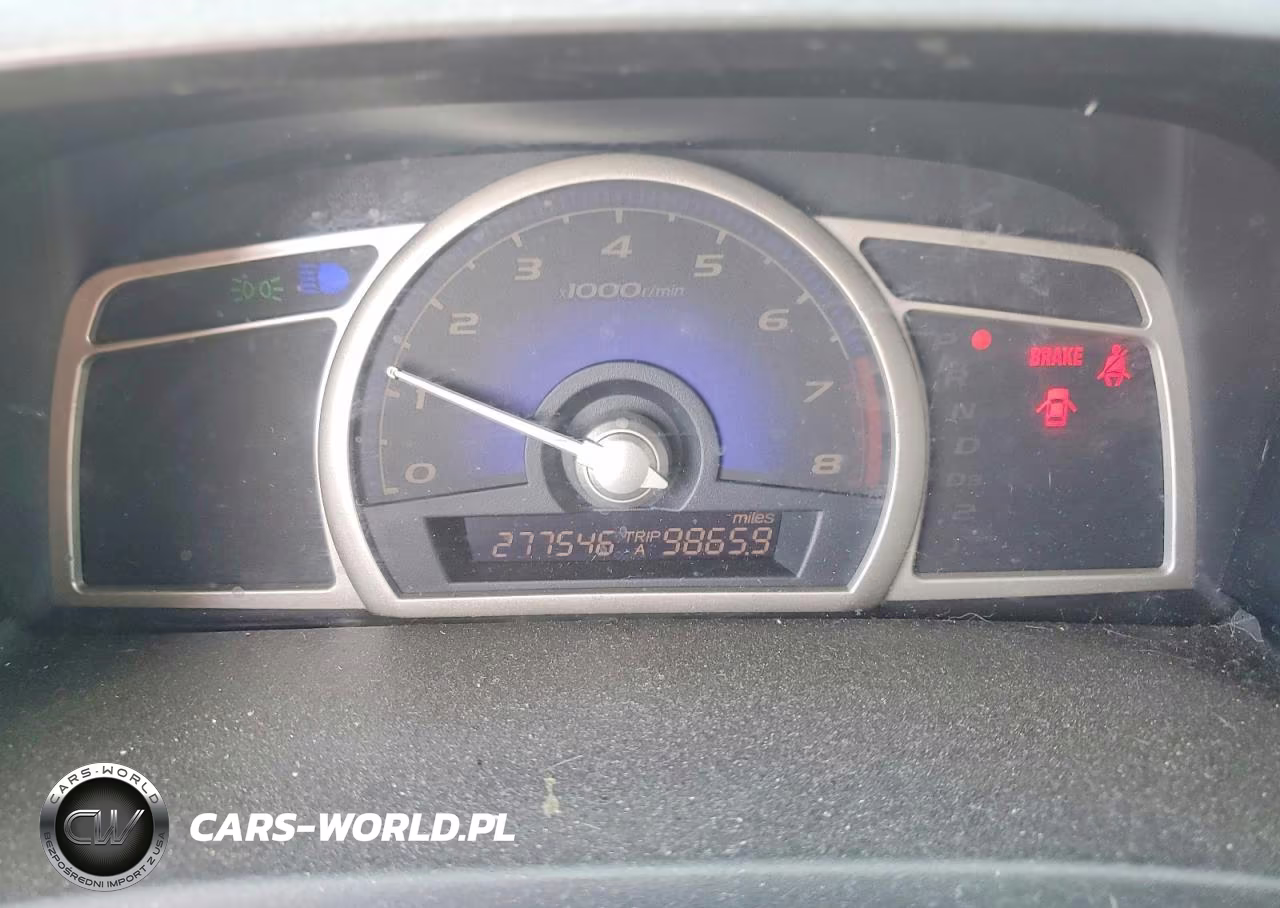 2008 Honda Civic Lx VIN:2HGFA165X8H533966 - 9