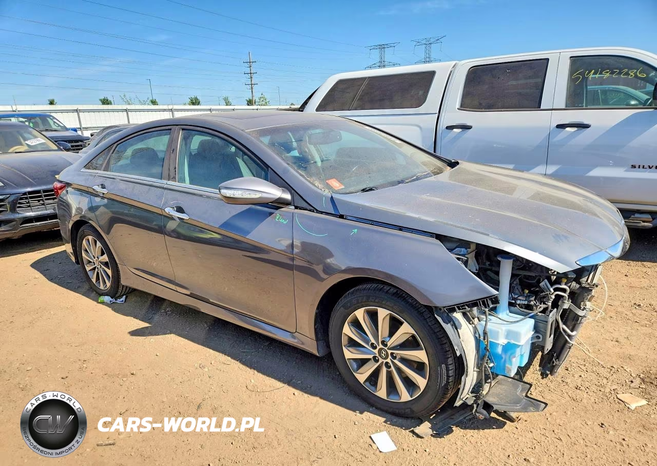 2014 Hyundai Sonata Limited VIN:5NPEC4AC3EH888055 - 4