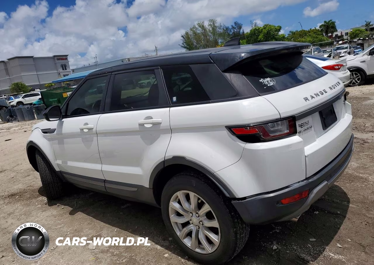 2018 Land Rover Range Rover Evoque Se VIN:SALVP2RX0JH302560 - 2