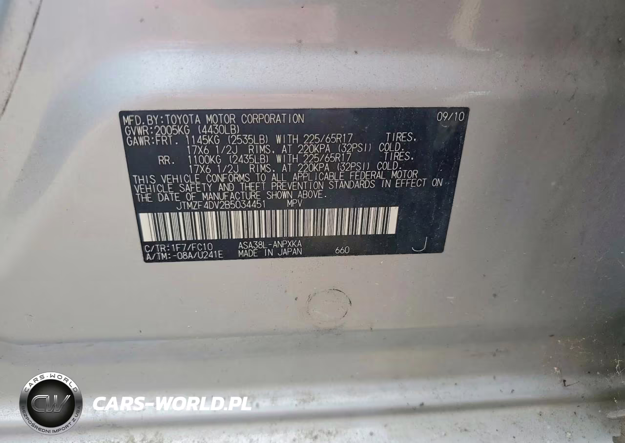 2011 Toyota Rav4 Base VIN:JTMZF4DV2B5034451 - 12