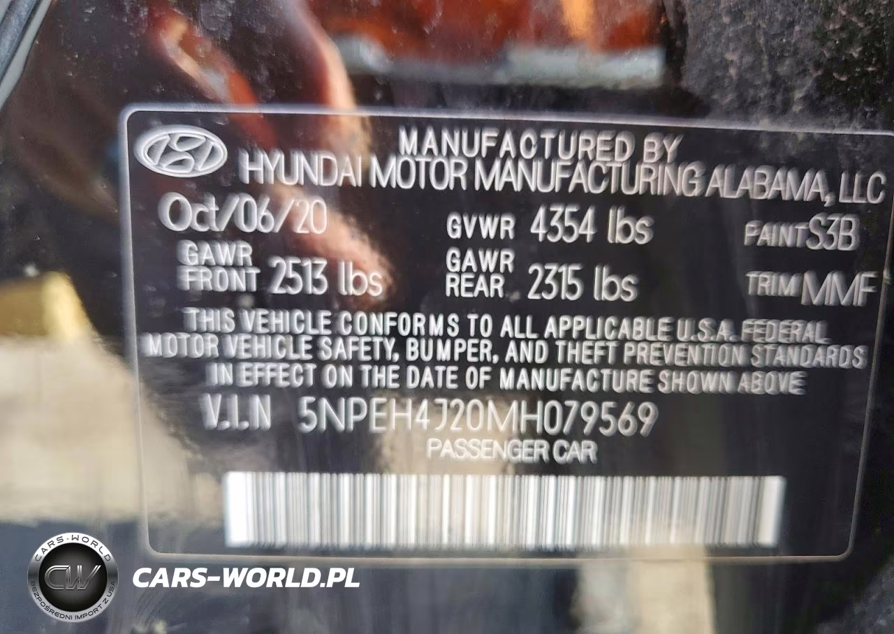 2021 Hyundai Sonata Limited VIN:5NPEH4J20MH079569 - 12