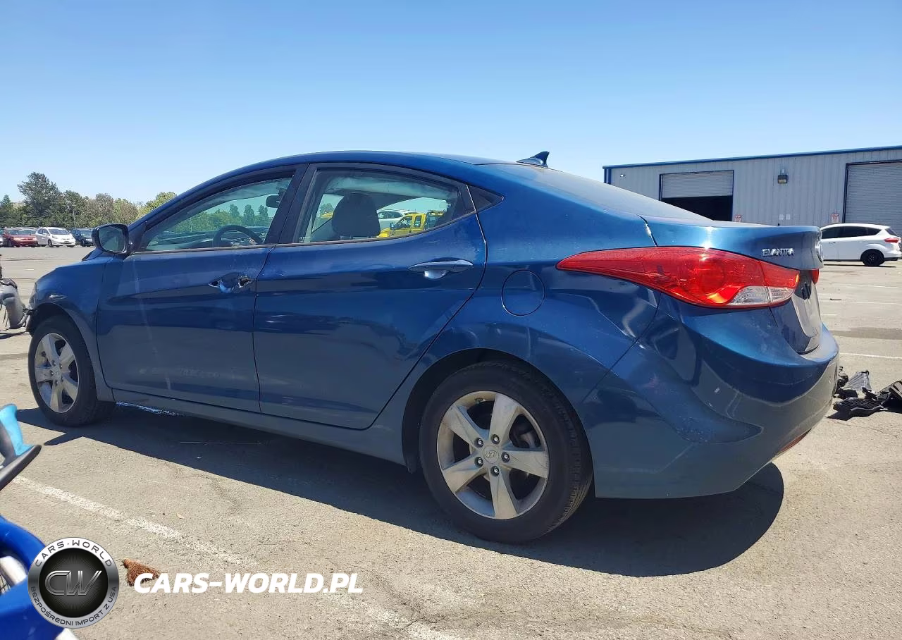 2013 Hyundai Elantra Gls VIN:KMHDH4AE1DU010882 - 2