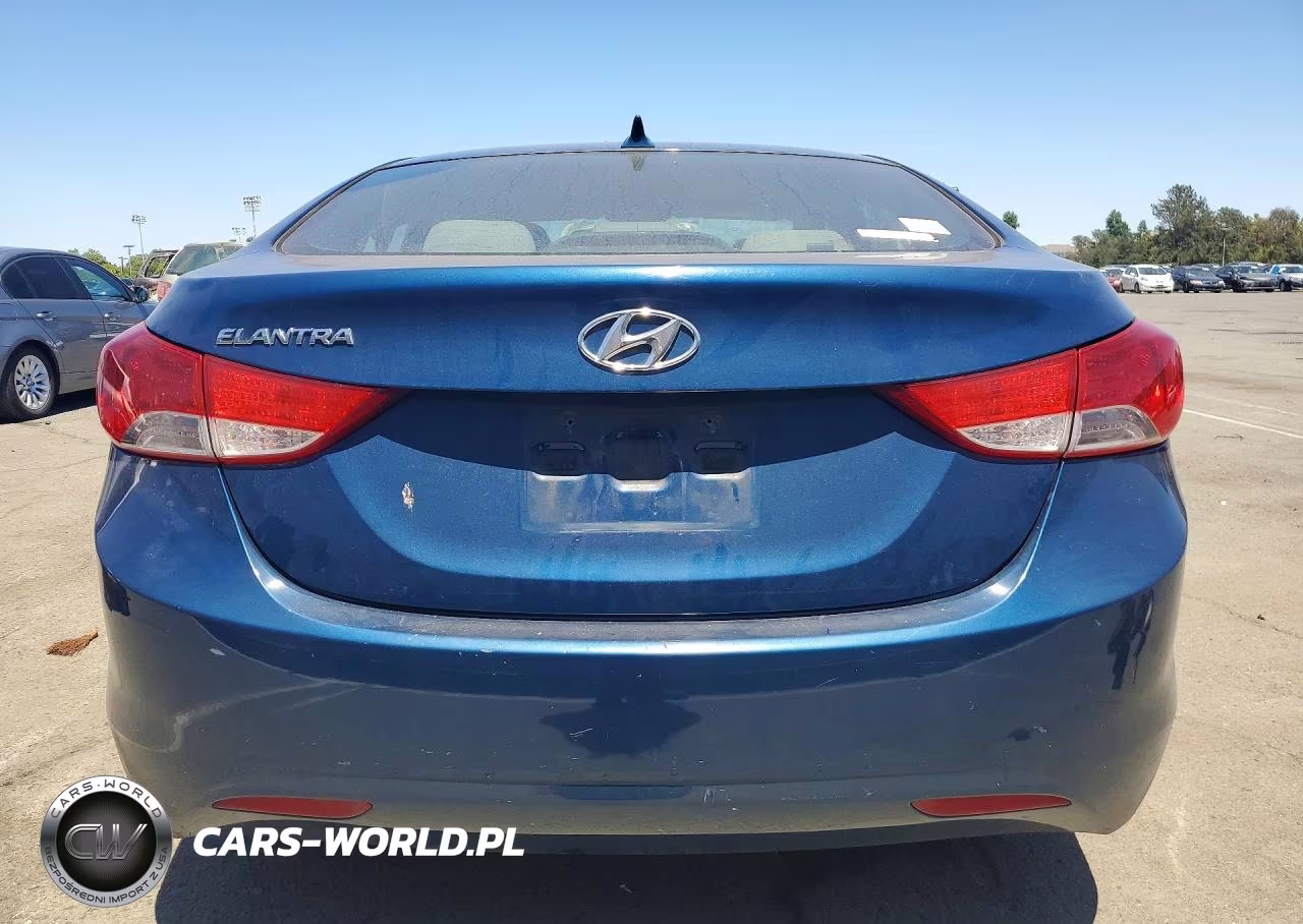 2013 Hyundai Elantra Gls VIN:KMHDH4AE1DU010882 - 6