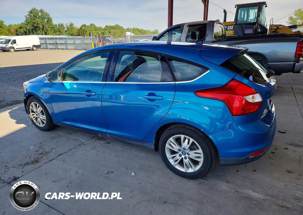 2012 Ford Focus Sel VIN:1FAHP3M25CL162422 - 2