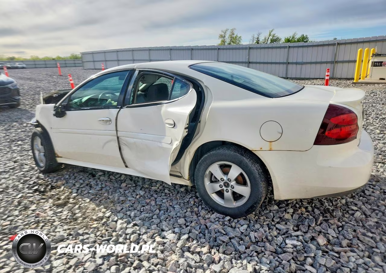 2006 Pontiac Grand Prix VIN:2G2WP552861192993 - 2