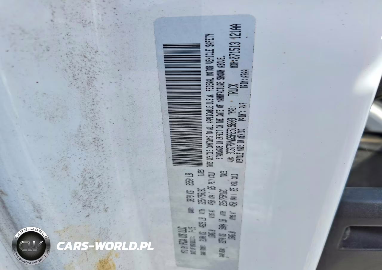 2015 Ram Promaster 1500 1500 Standard VIN:3C6TRVNG5FE519803 - 13