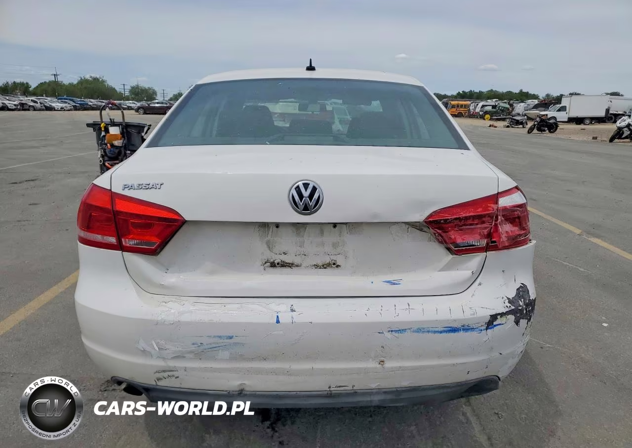 2013 Volkswagen Passat S VIN:1VWAP7A33DC038647 - 6