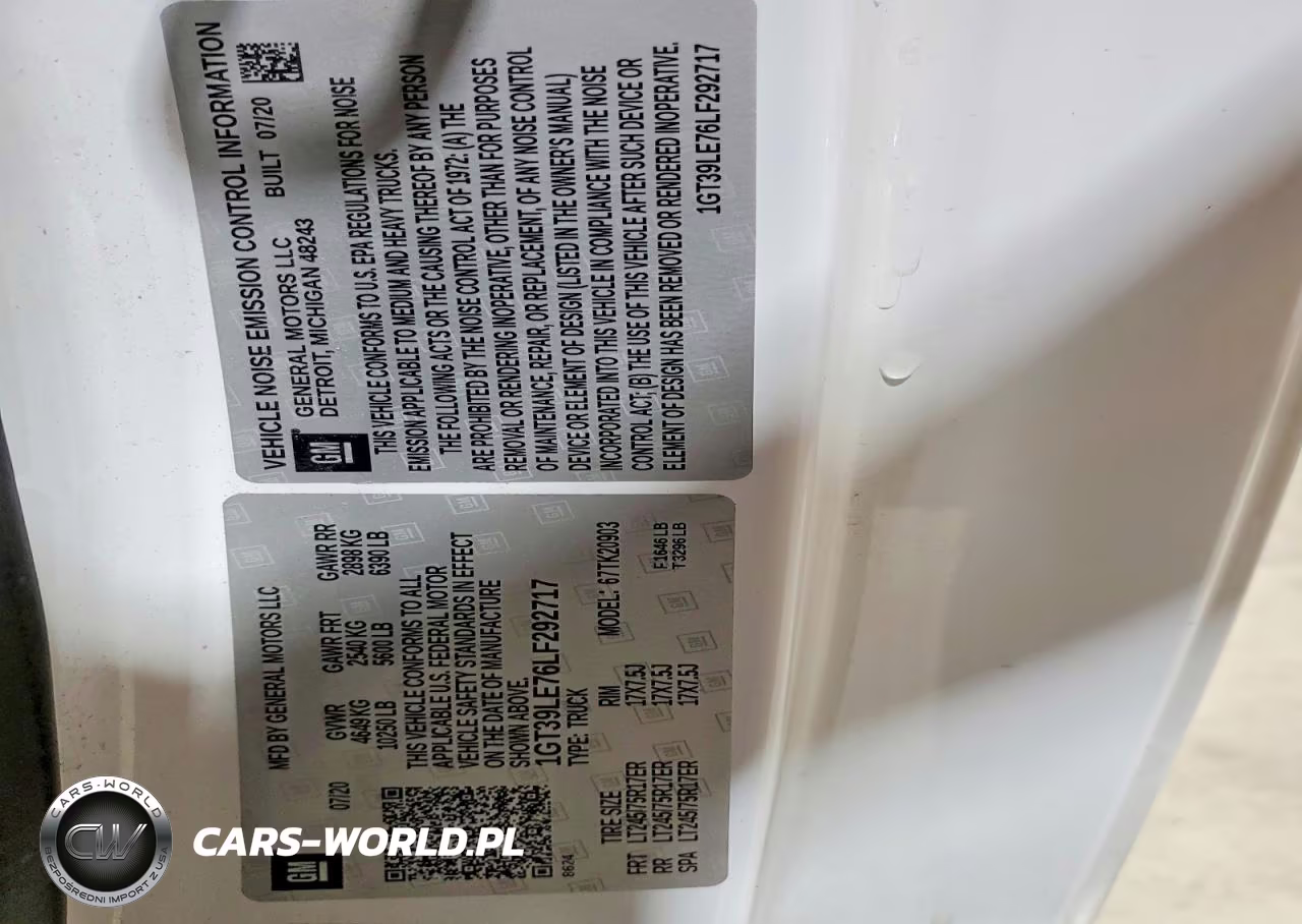 2020 GMC Sierra K2500 Heavy Duty VIN:1GT39LE76LF292717 - 12