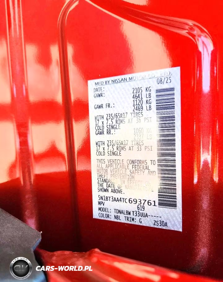 2026 Nissan Rogue S VIN:5N1BT3AA4TC693761 - 13