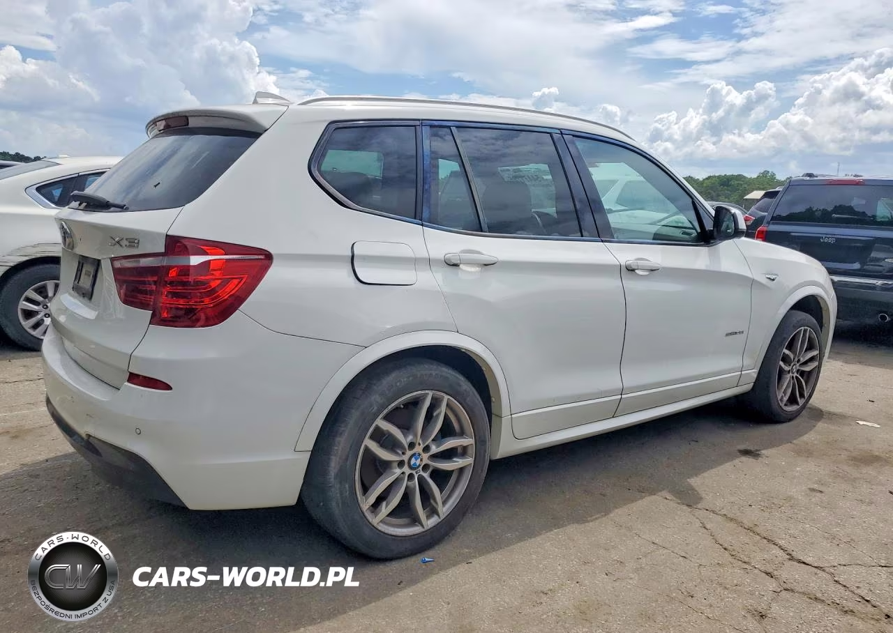 2016 BMW X3 Sdrive28I VIN:5UXWZ7C53G0T42647 - 3