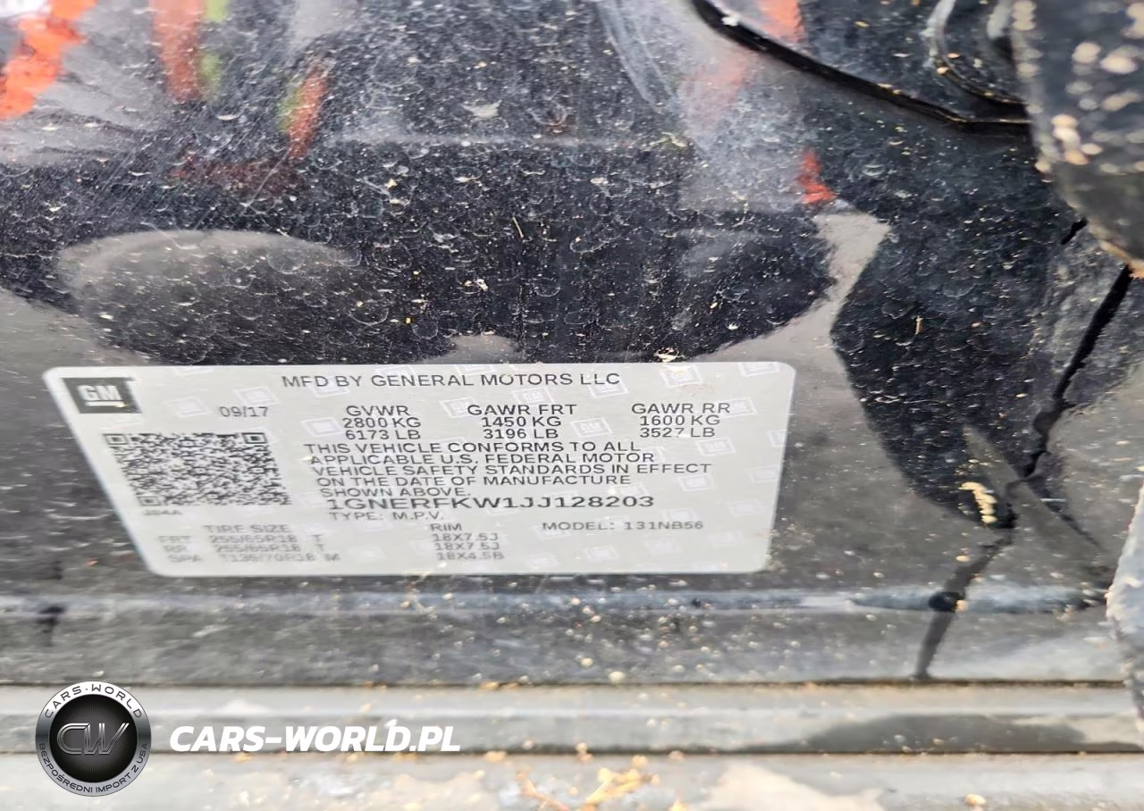 2018 Chevrolet Traverse Ls VIN:1GNERFKW1JJ128203 - 13