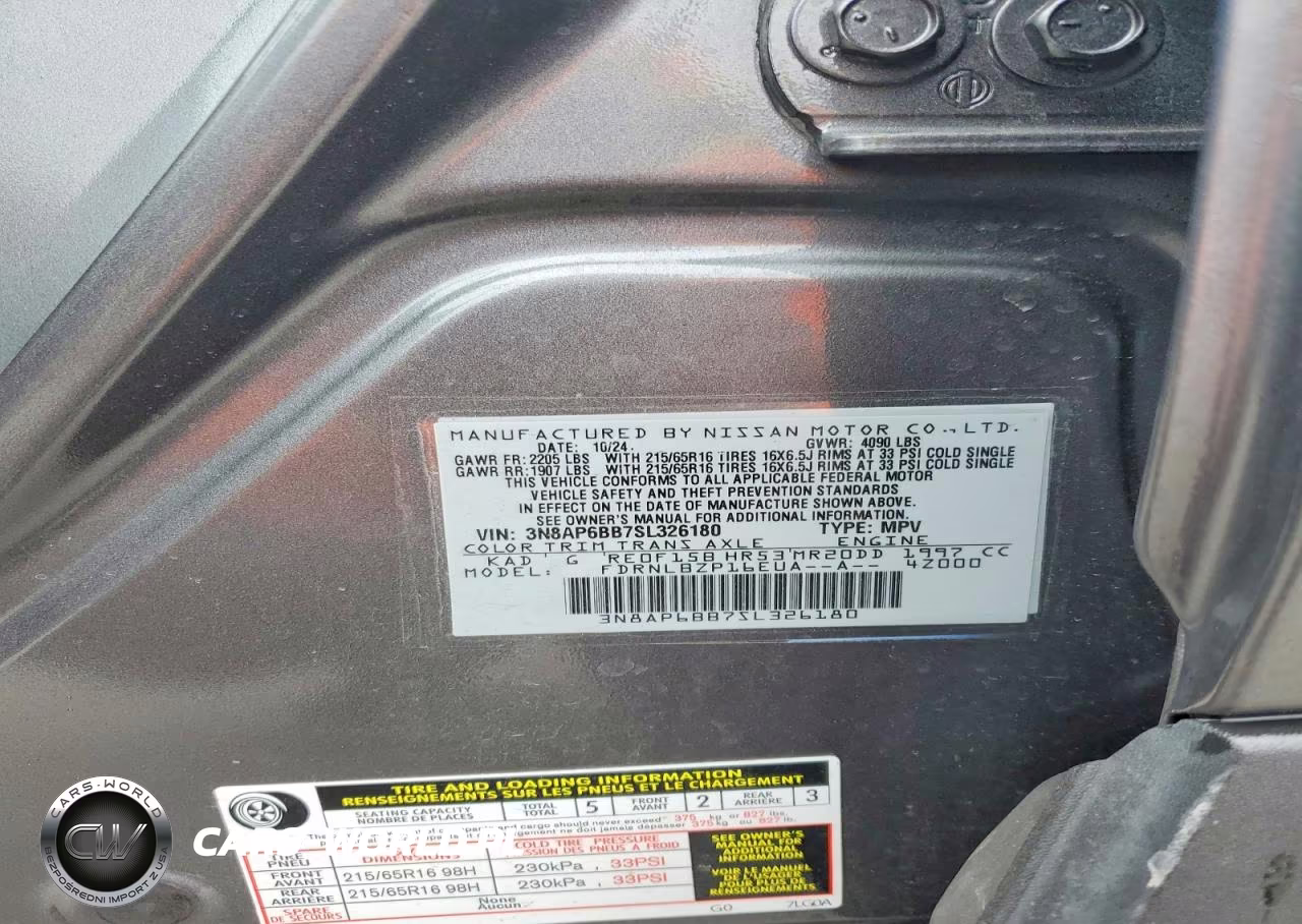 2025 Nissan Kicks S VIN:3N8AP6BB7SL326180 - 14
