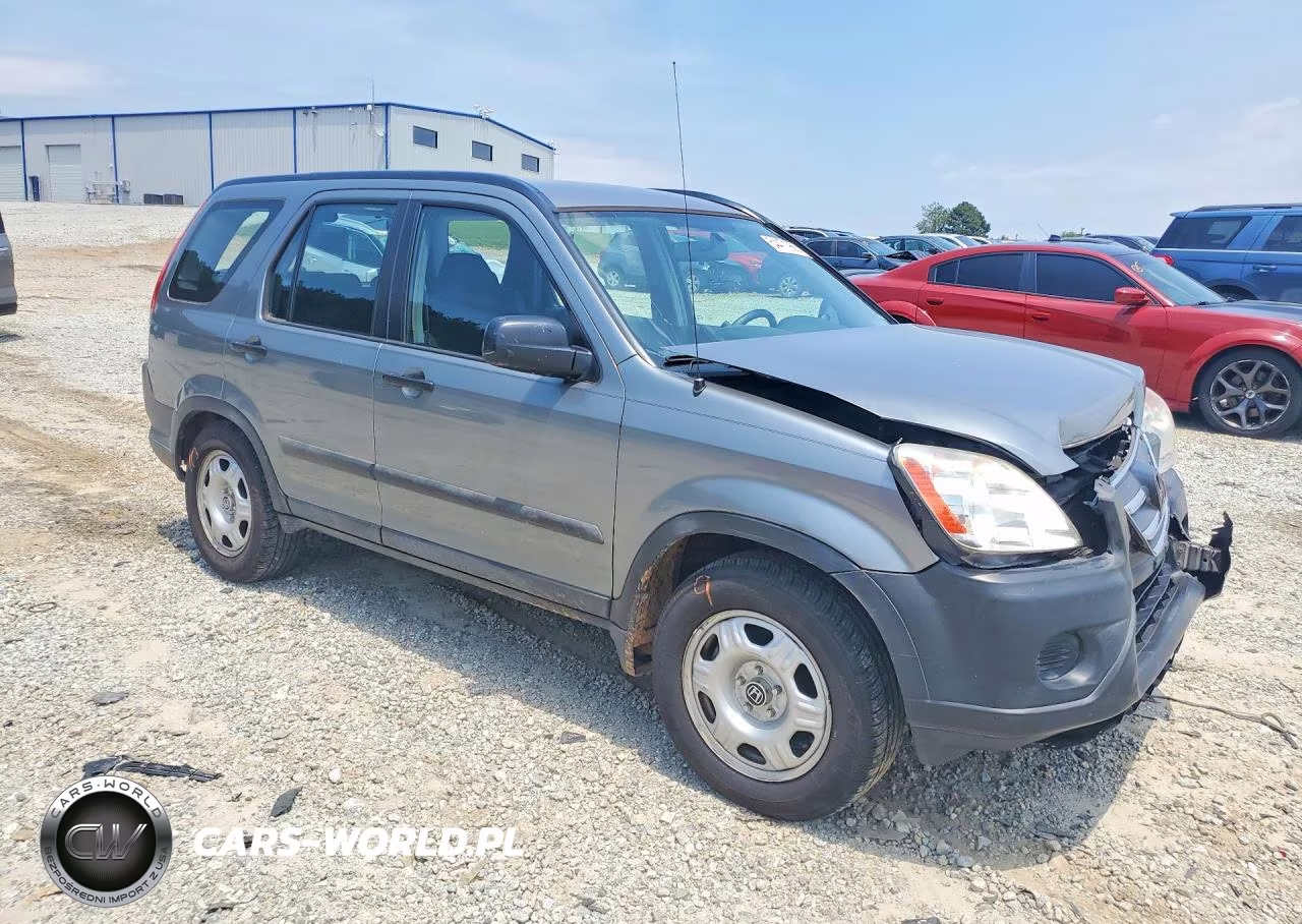 2006 Honda Cr-V Lx VIN:SHSRD68506U409715 - 4