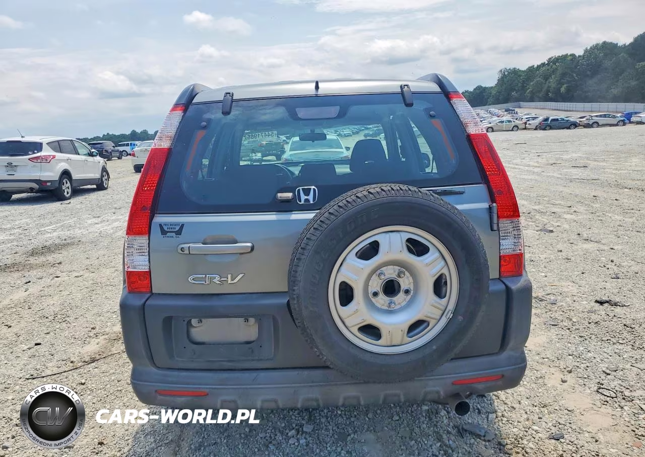 2006 Honda Cr-V Lx VIN:SHSRD68506U409715 - 6