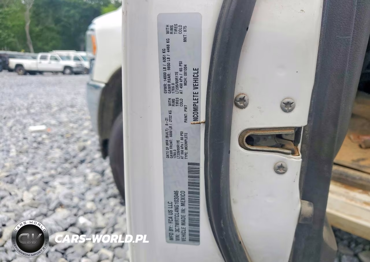 2022 Ram 3500 VIN:3C7WRTCL4NG103046 - 12