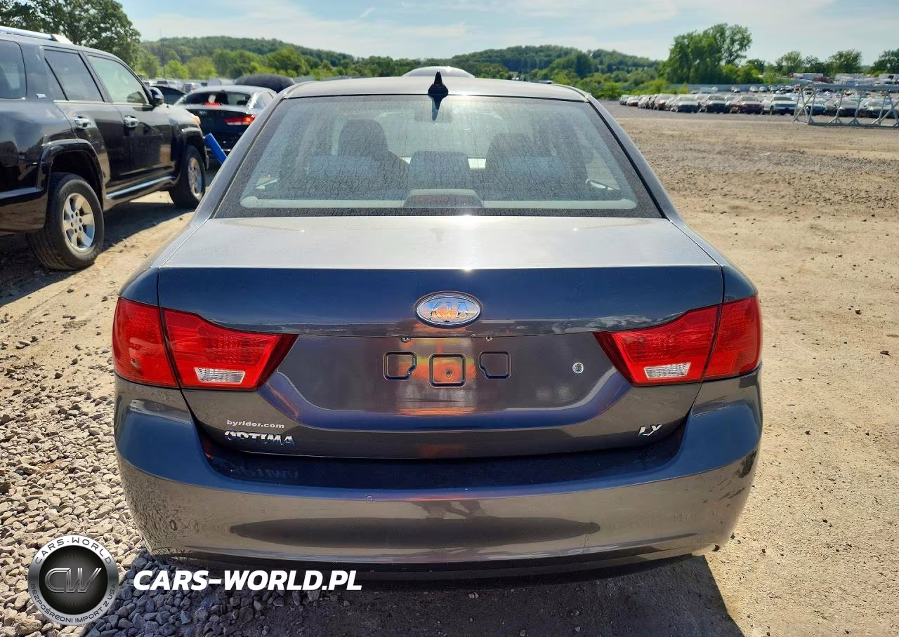 2009 Kia Optima Lx VIN:KNAGE228095339305 - 6