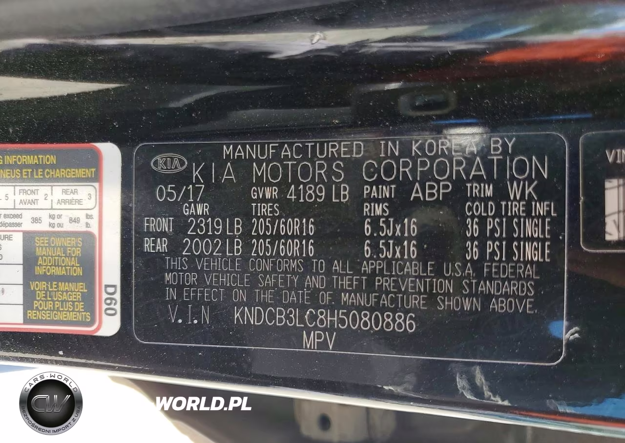 2017 Kia Niro Lx VIN:KNDCB3LC8H5080886 - 13