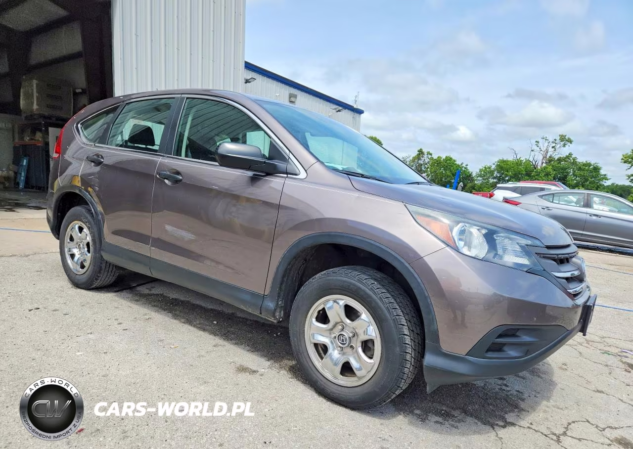 2013 Honda Cr-V Lx VIN:5J6RM4H35DL075289 - 4
