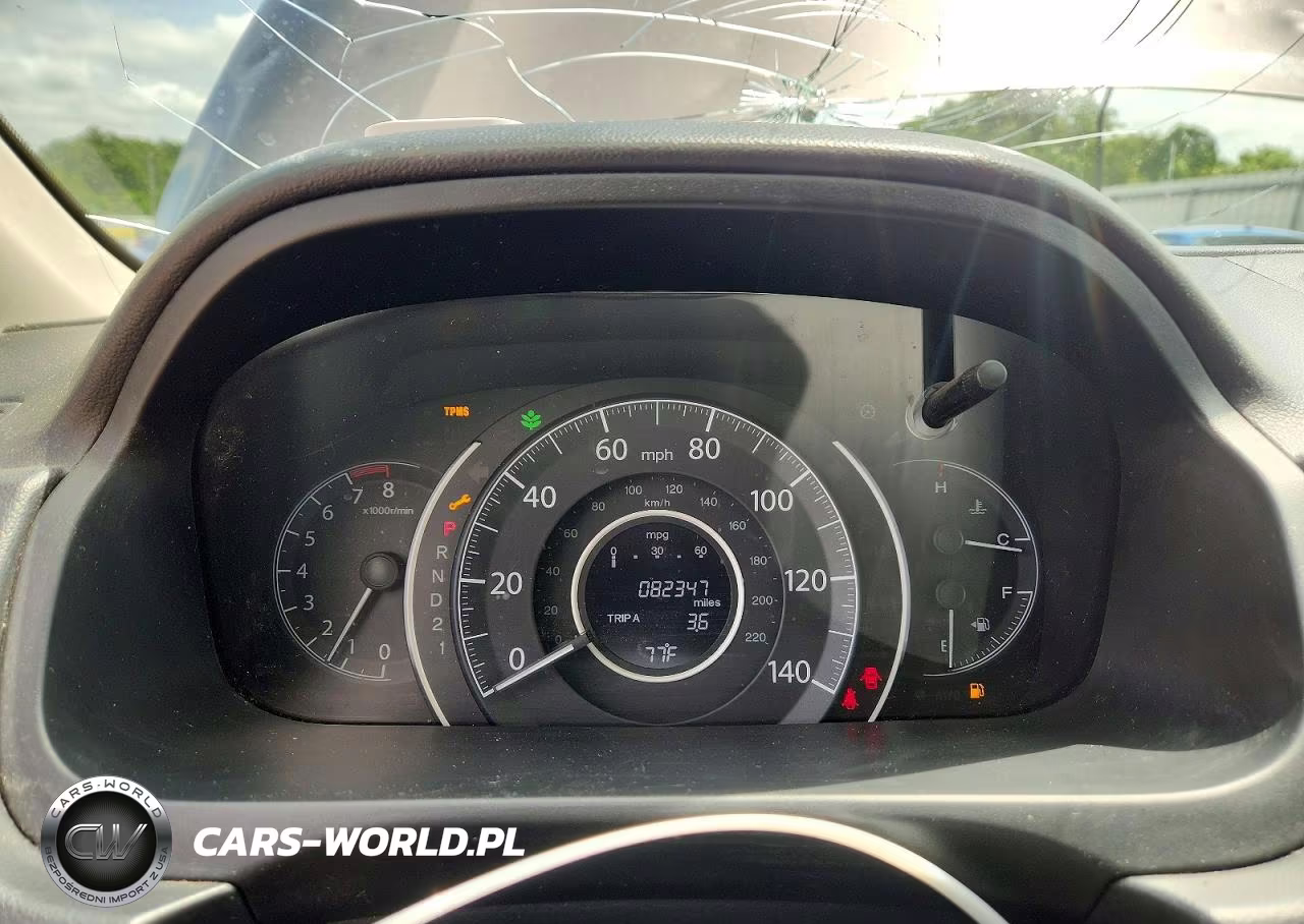 2013 Honda Cr-V Lx VIN:5J6RM4H35DL075289 - 9