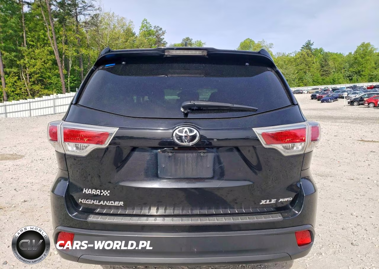 2016 Toyota Highlander Xle VIN:5TDJKRFH1GS289655 - 6