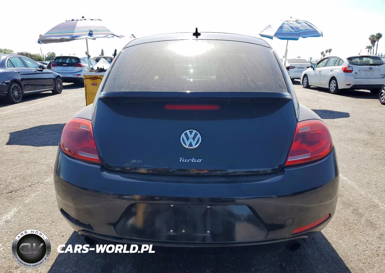 2012 Volkswagen Beetle Turbo VIN:3VWVA7AT1CM628300 - 6