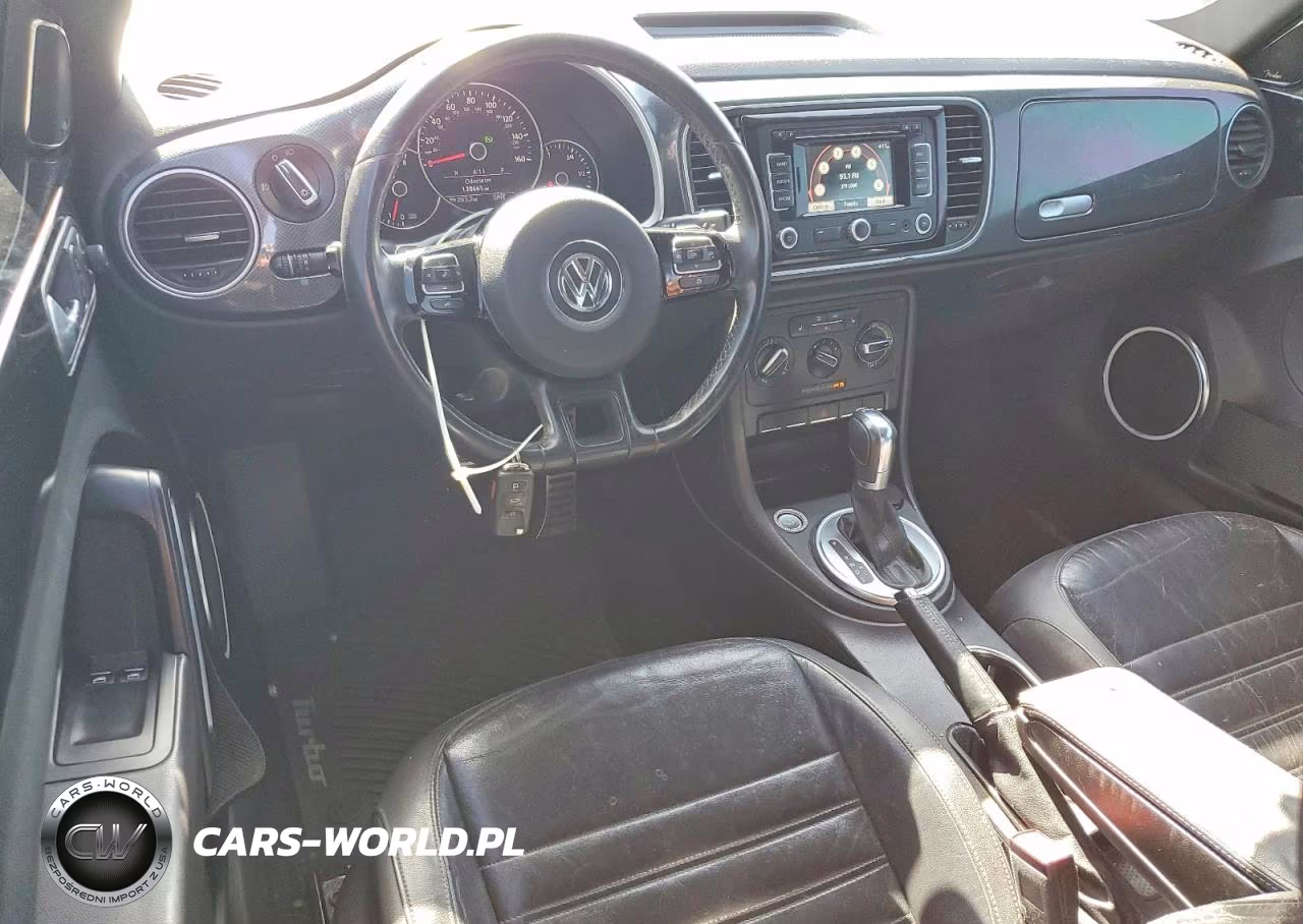2012 Volkswagen Beetle Turbo VIN:3VWVA7AT1CM628300 - 8