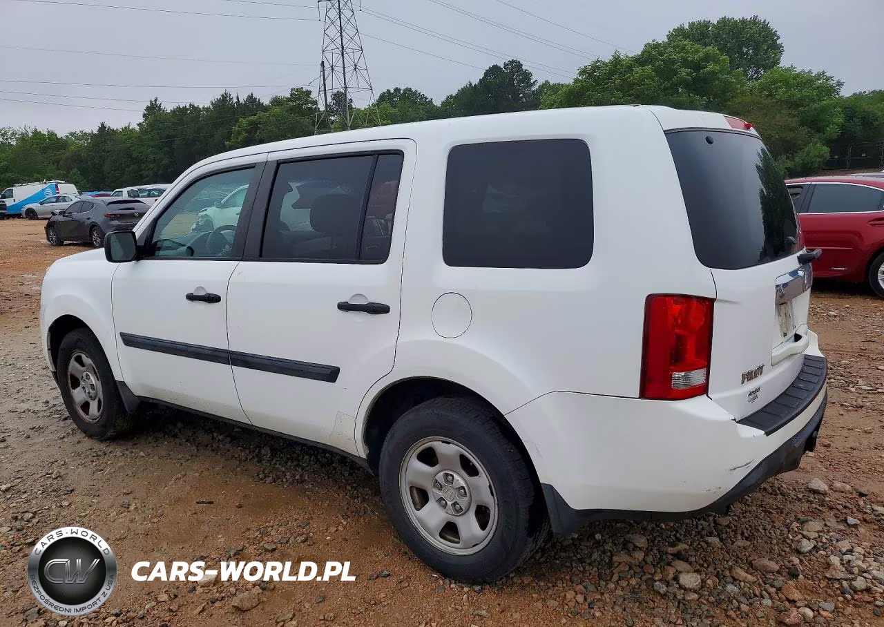 2014 Honda Pilot Lx VIN:5FNYF4H23EB022176 - 2