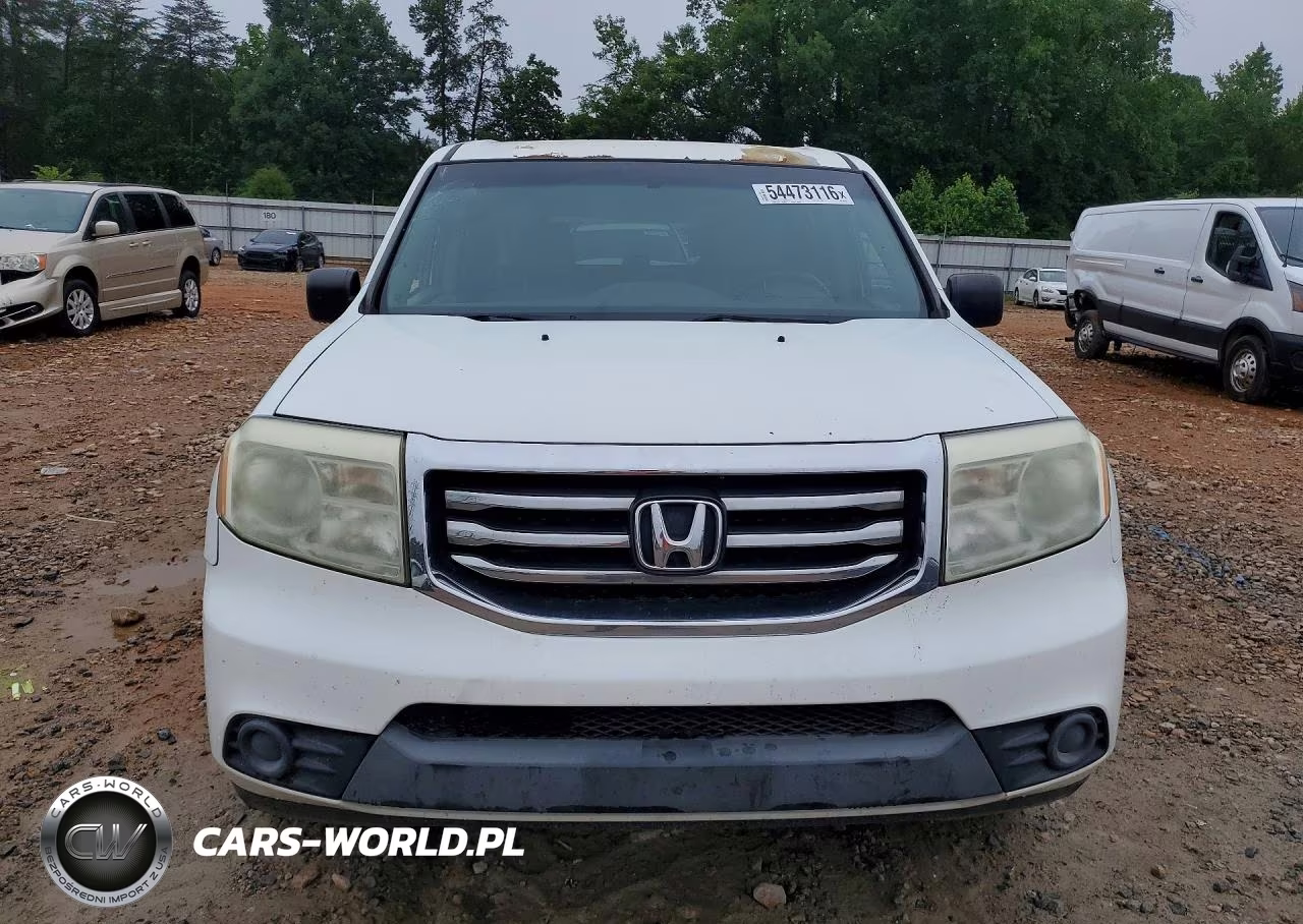 2014 Honda Pilot Lx VIN:5FNYF4H23EB022176 - 5