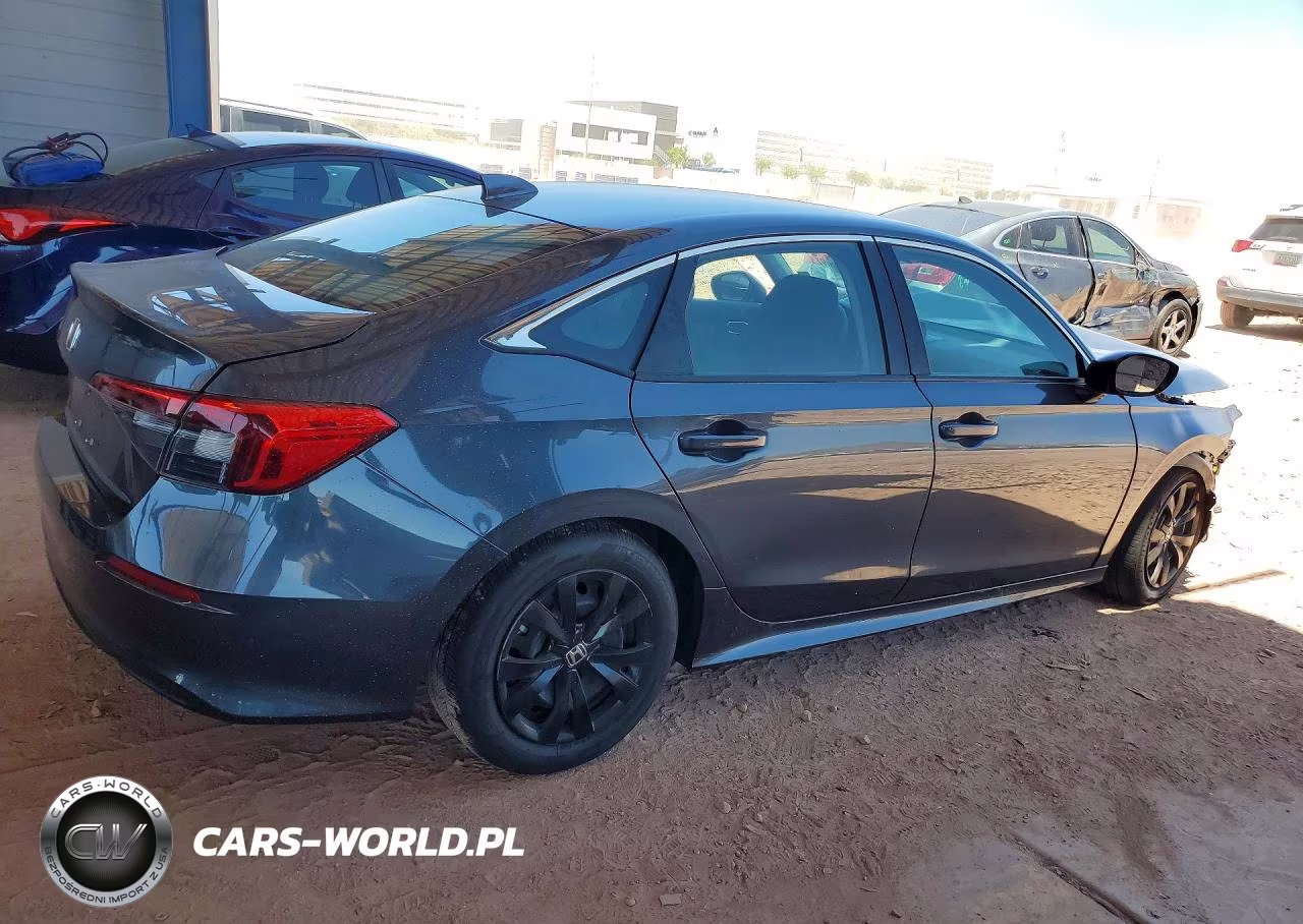2024 Honda Civic Lx VIN:2HGFE2F25RH550451 - 3