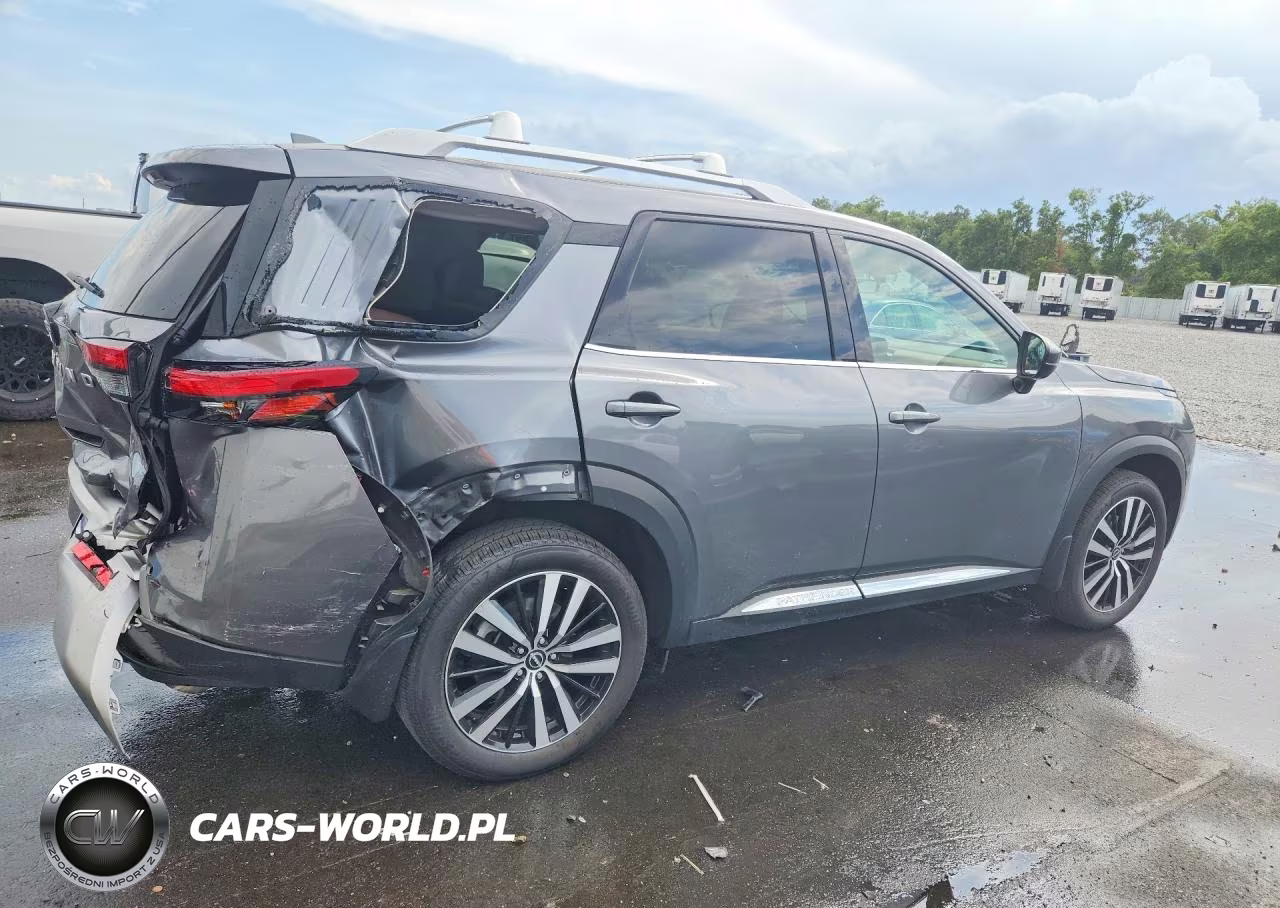 2024 Nissan Pathfinder Platinum VIN:5N1DR3DG2RC303322 - 3