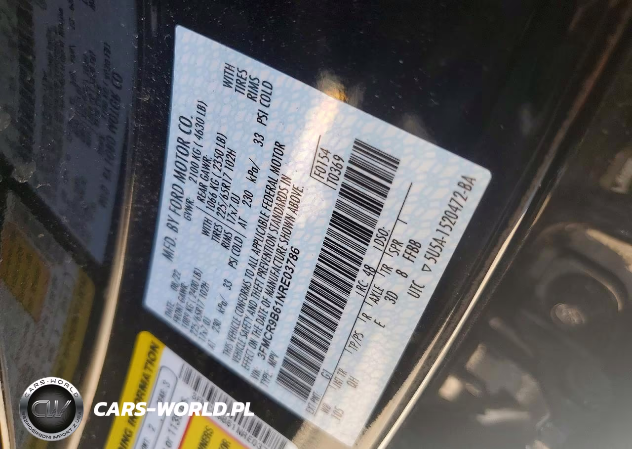 2022 Ford Bronco Sport Big Bend VIN:3FMCR9B61NRE03786 - 12