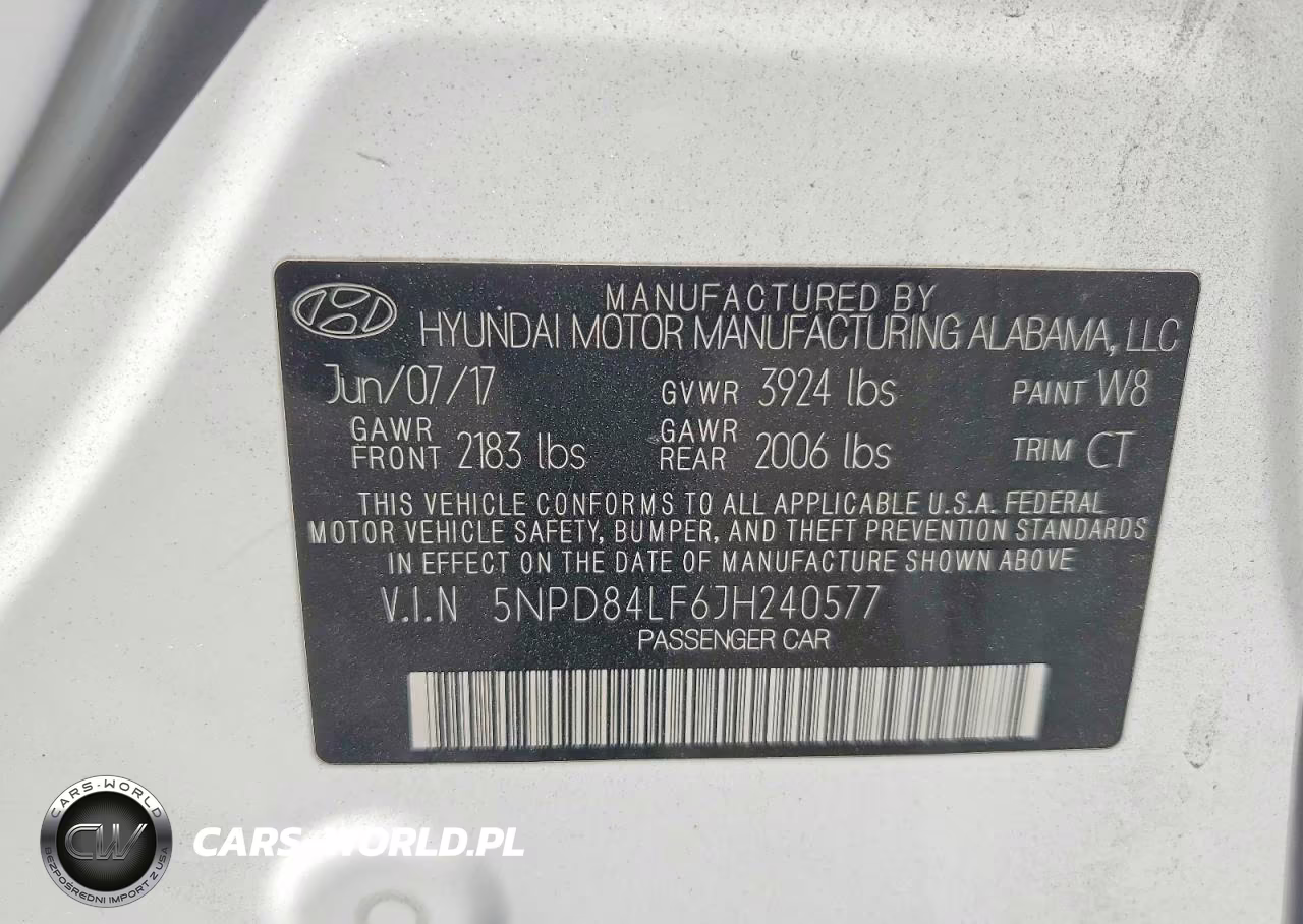 2018 Hyundai Elantra Sel VIN:5NPD84LF6JH240577 - 12